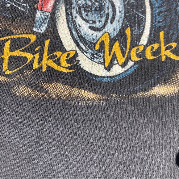 Vtg Harley-Davidson 2002 Myrtle Beach Spring Bike Week Shirt Cruisin The Coast - Picture 3 of 8